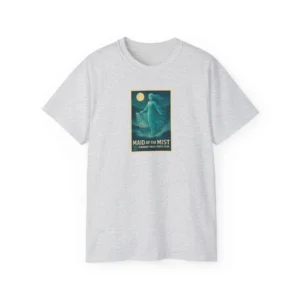 Adult Unisex Cotton T-Shirt - Maid of the Mist - Niagara Legends Collection