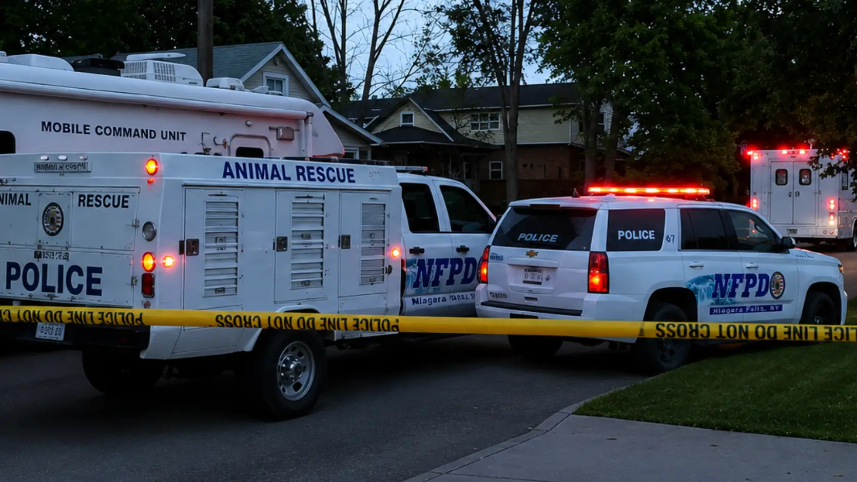 Niagara Falls Police department crime news action breaking